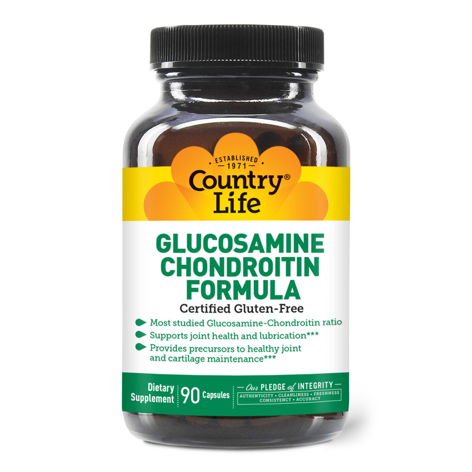 Country Life Country Life - Glucosamine Chondroitin Formula - 90 Veg Capsules