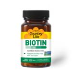 Country Life High Potency Biotin 1000 mcg - 100 Veg Capsules