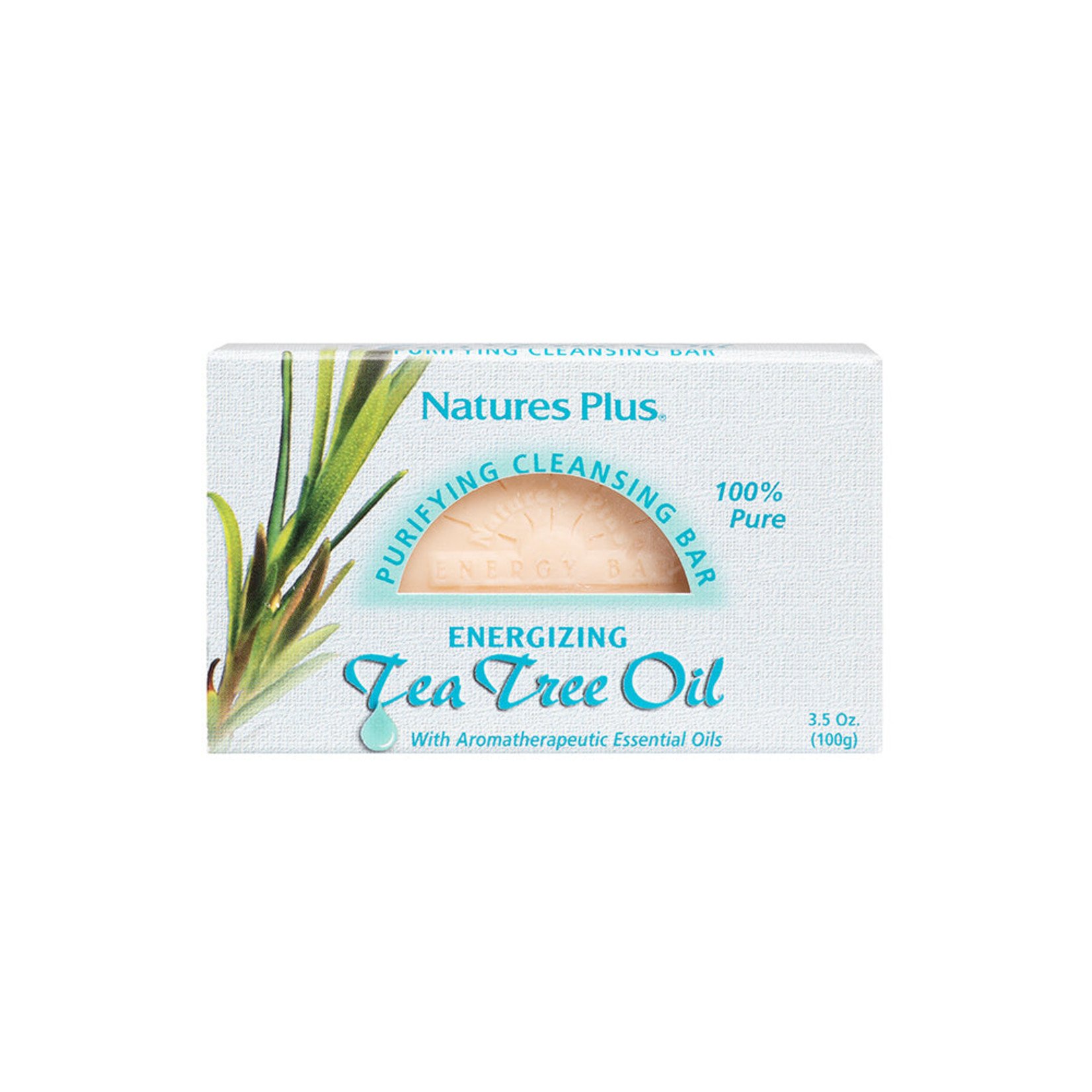 Natures Plus Natures Plus - Tea Tree Anti-Bacterial Bar Soap - 3.5 oz