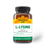 Country Life L Lysine 1000 mg - 100 Tablets