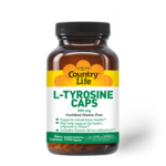 Country Life L Tyrosine Caps 500 mg - 100 Veg Capsules