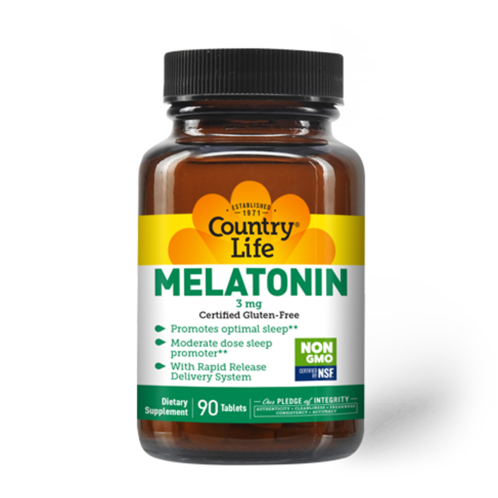 Country Life Country Life - Melatonin 3 mg - 90 Tablets