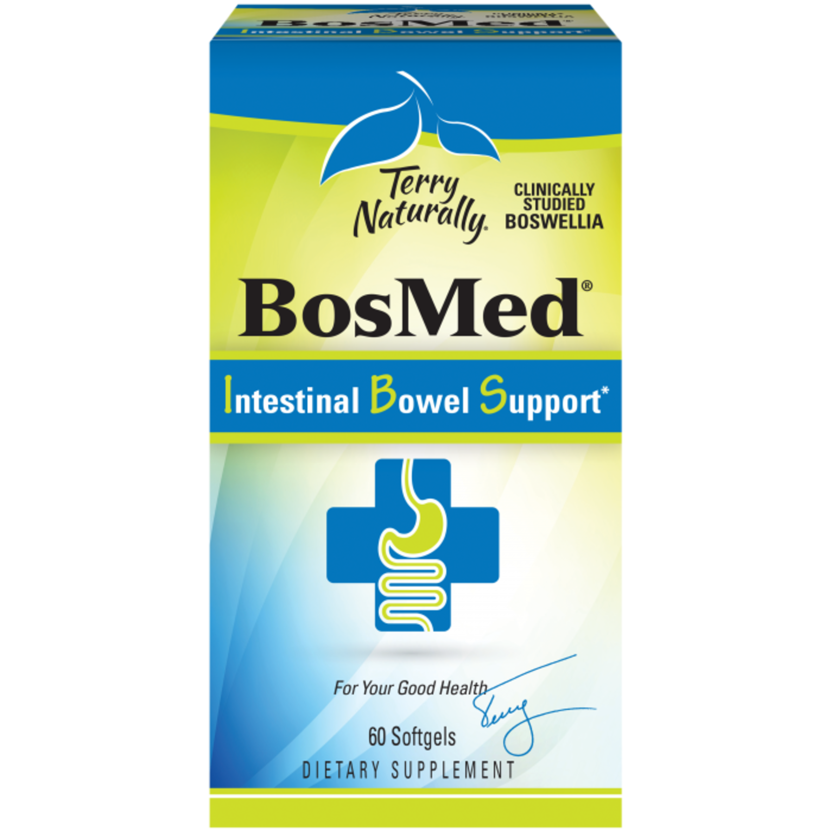 Terry Naturally Terry Naturally - Bosmed Intestinal Bowel Support - 60 Softgels