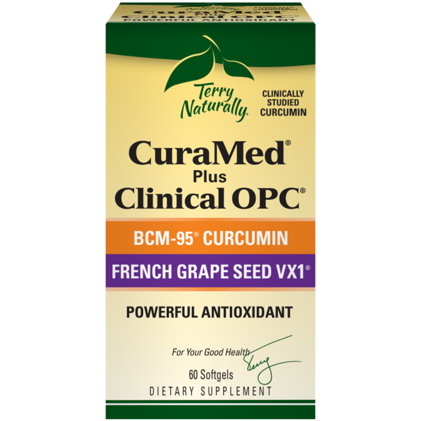 Terry Naturally Terry Naturally - Curamed + OPC - 60 Softgels