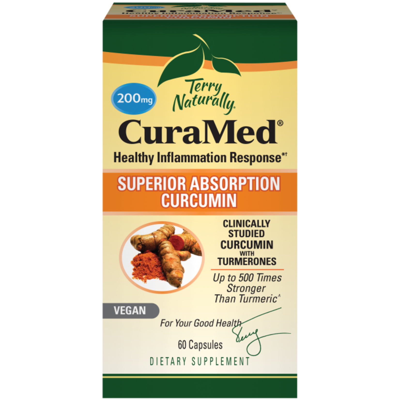 Terry Naturally Terry Naturally - Curamed 200 mg - 60 Capsules