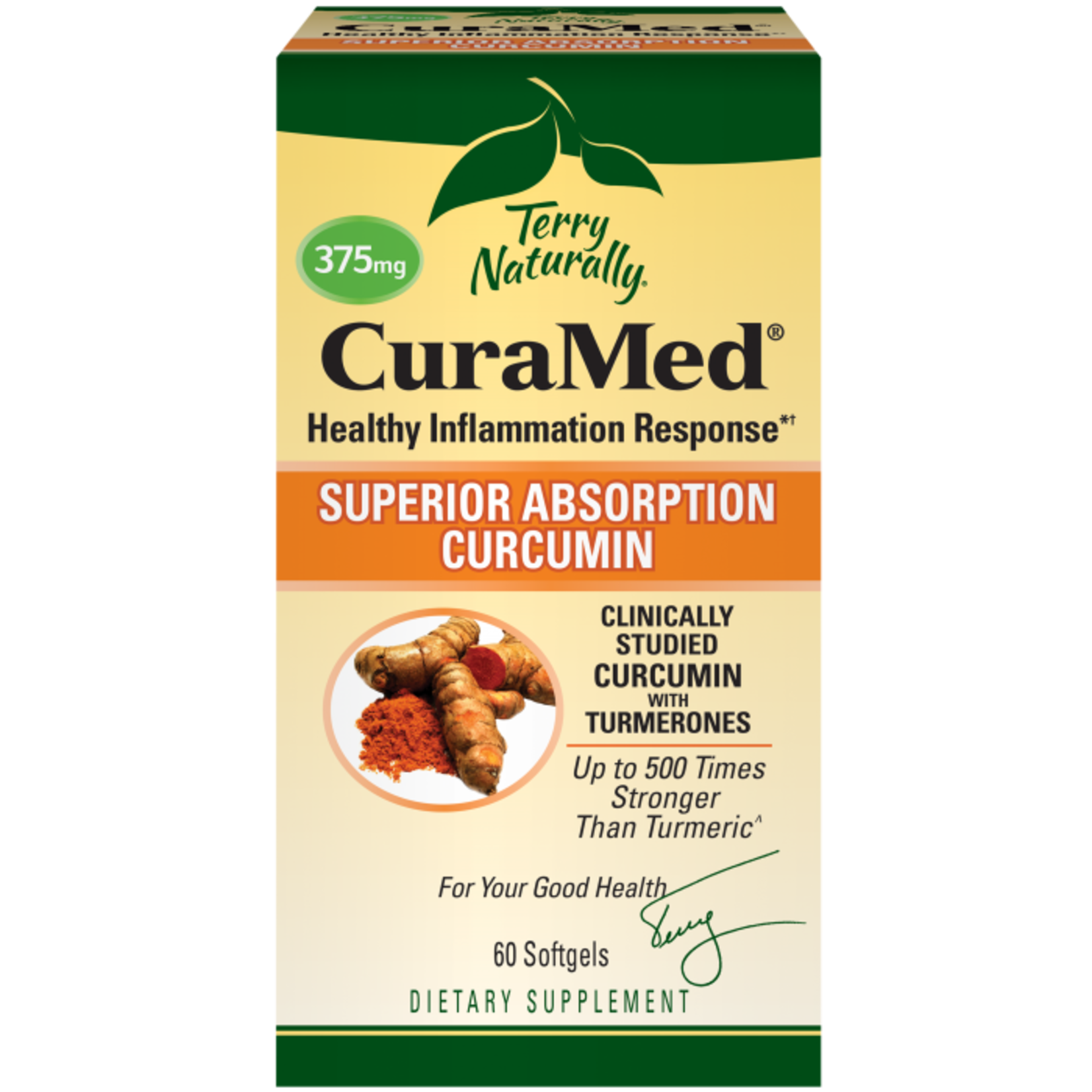 Terry Naturally Terry Naturally - Curamed 375 mg - 60 Softgels
