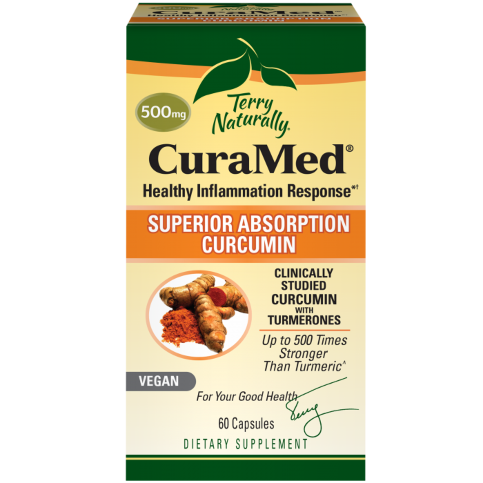Terry Naturally Terry Naturally - Curamed 500 mg - 60 Capsules