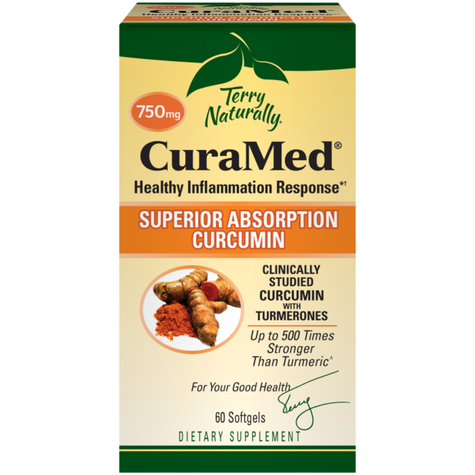 Terry Naturally Terry Naturally - Curamed 750 mg - 60 Softgels