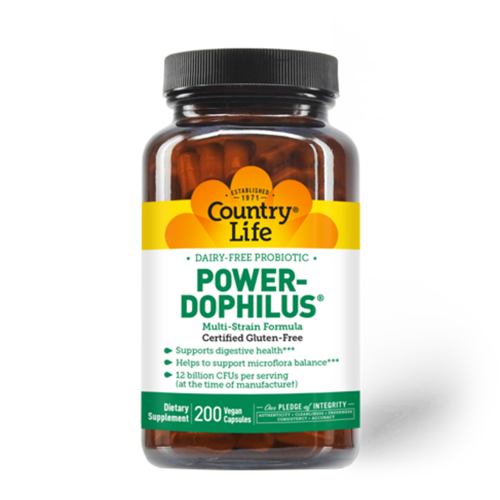 Country Life Country Life - Power Dophilus - 200 Veg Capsules