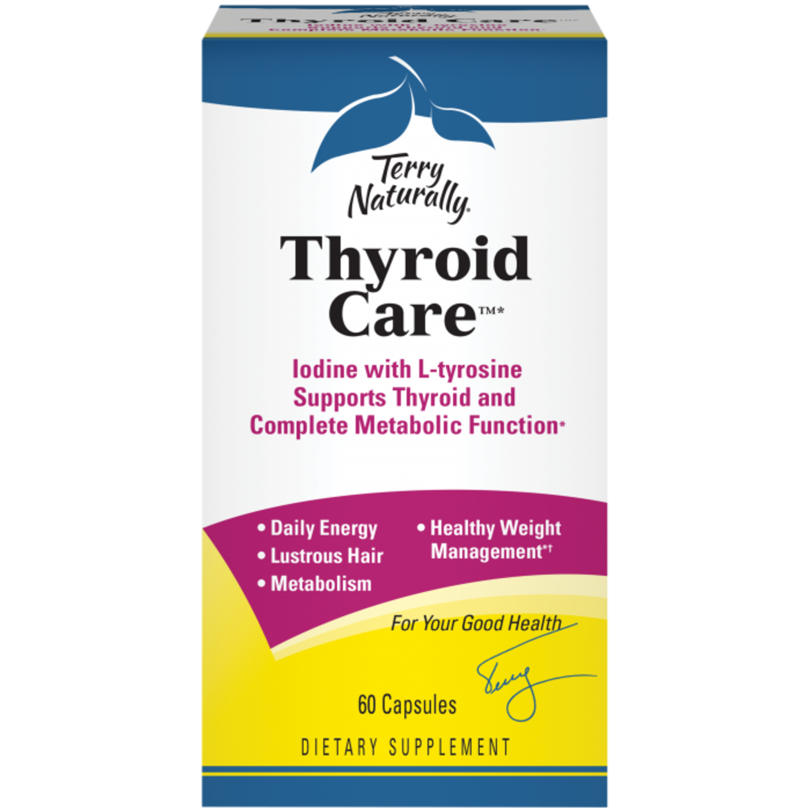 Terry Naturally Terry Naturally - Thyroid Care - 60 Capsules