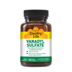 Country Life Vanadyl Sulfate - 180 Vegan Capsules