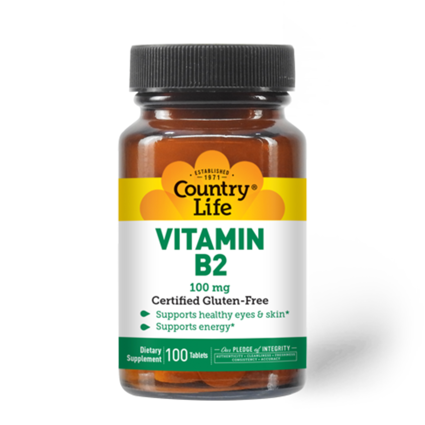 Country Life Country Life - Vitamin B 2 100 mg - 100 Tablets