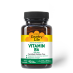 Country Life Vitamin B-6 200 mg - 90 Veg Capsules