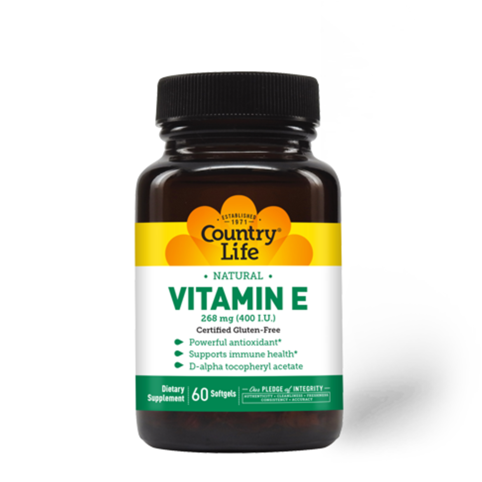 Country Life Country Life - Vitamin E 400 IU - 60 Softgels