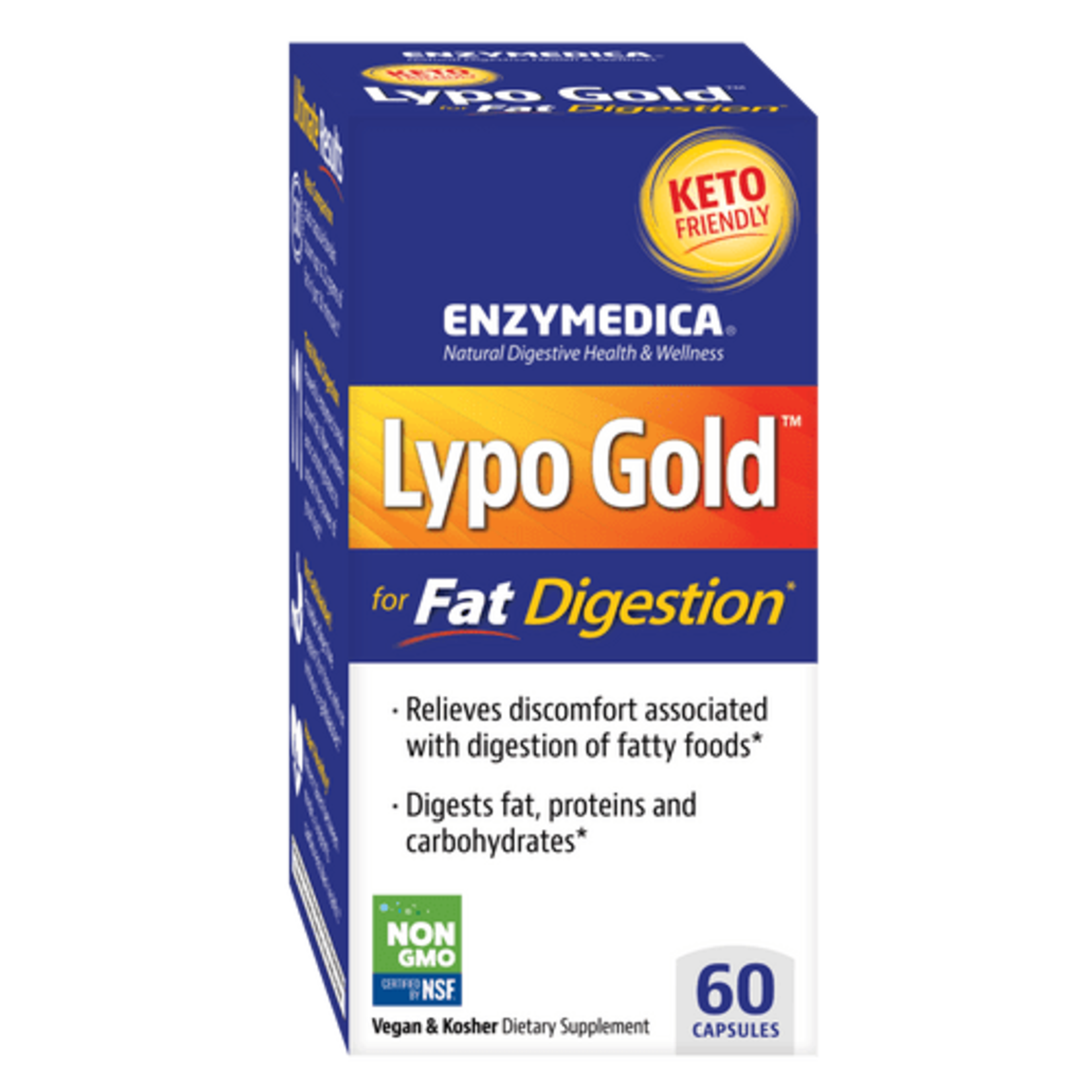Enzymedica Enzymedica - Lypo Gold - 60 Veg Capsules