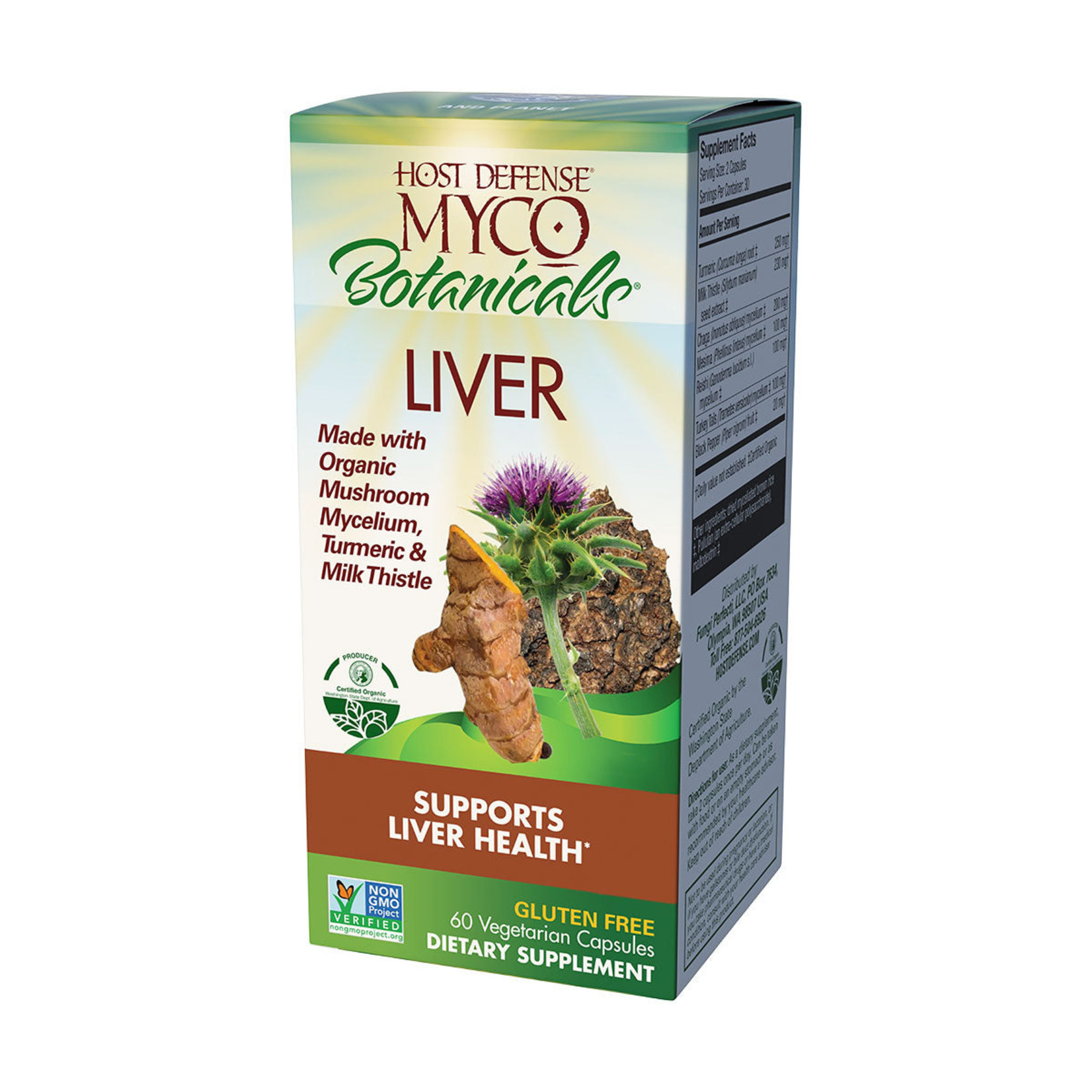 Host Defense Host Defense - Mycobotanicals Liver - 60 count