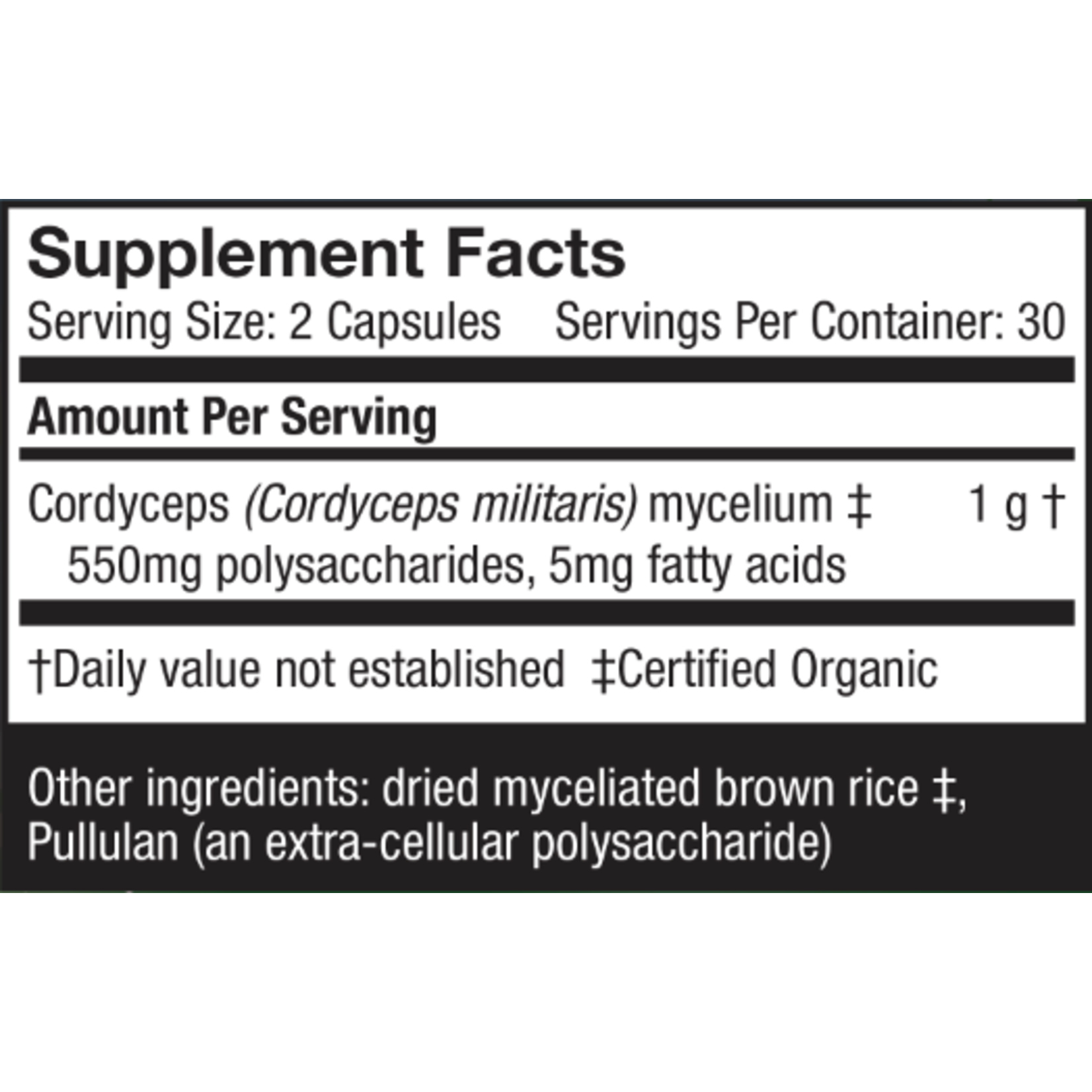 Host Defense Host Defense - Cordyceps - 30 Veg Capsules