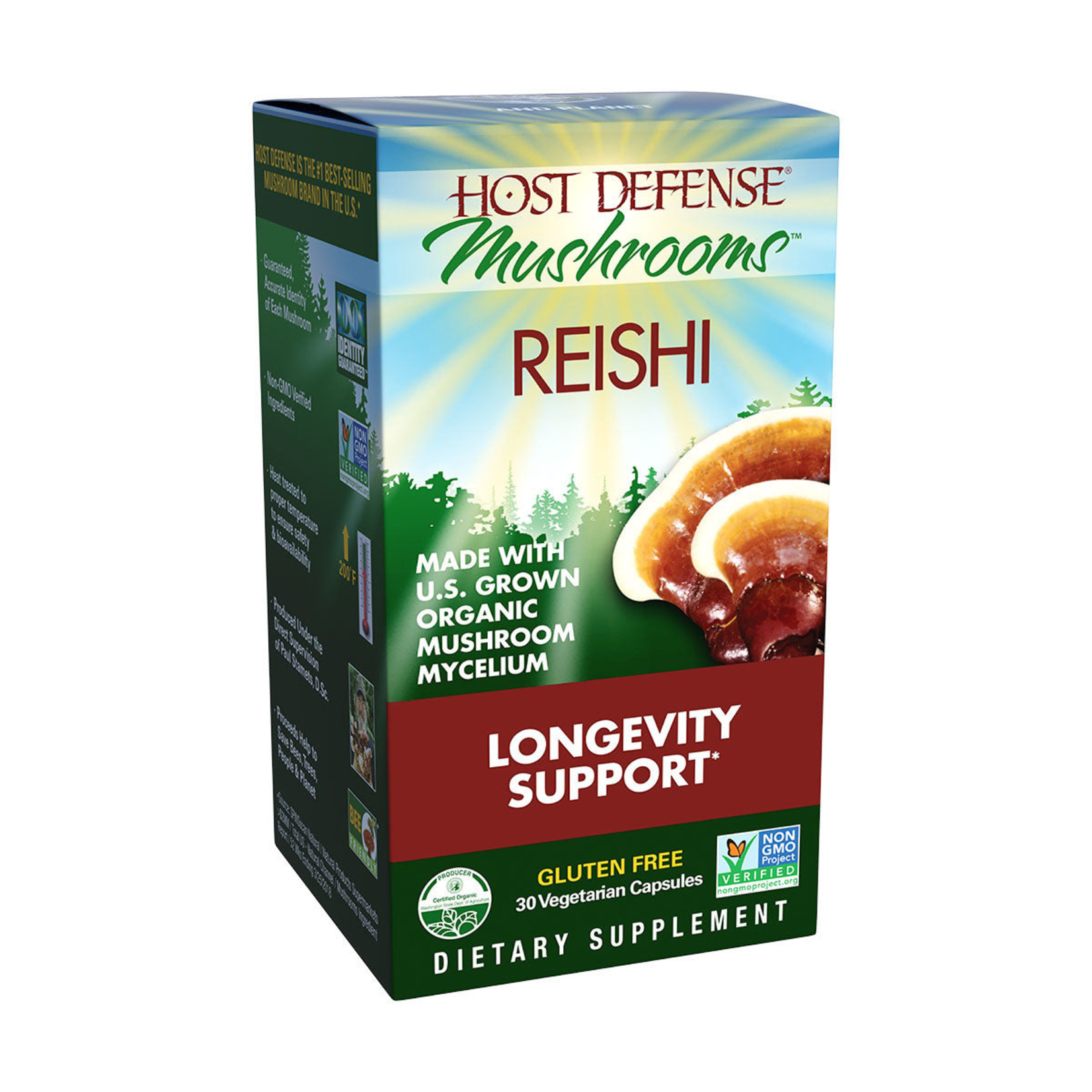 Host Defense Host Defense - Reishi - 30 Veg Capsules