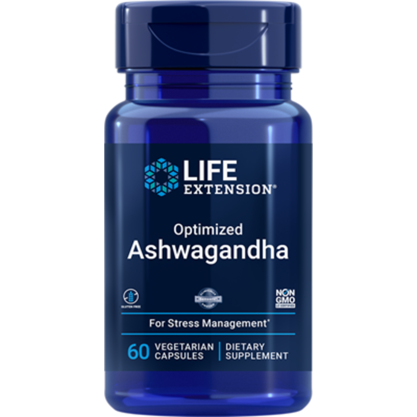 Life Extension Life Extension - Optimized Ashwagandha Extract - 60 Veg Capsules