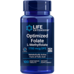 Life Extension Optimized Folate 1000 mcg - 100 Tablets