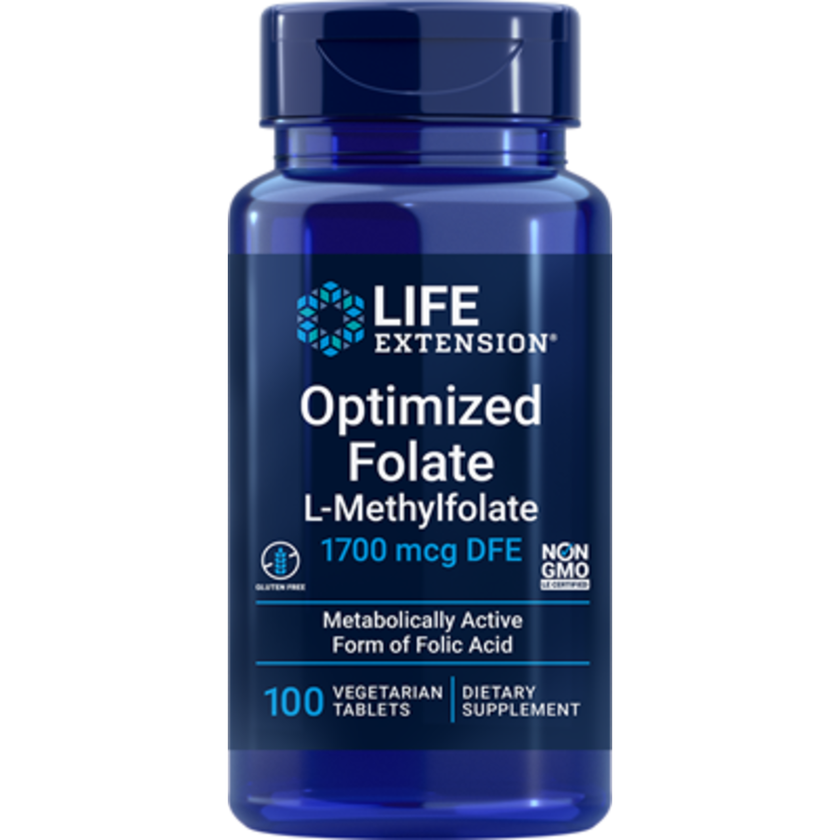Life Extension Life Extension - Optimized Folate 1000 mcg - 100 Tablets