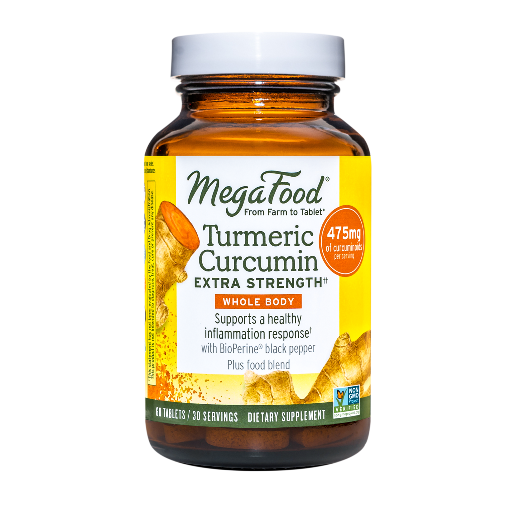 Megafood Megafood - Turmeric Strength For Whole Body - 60 Tablets