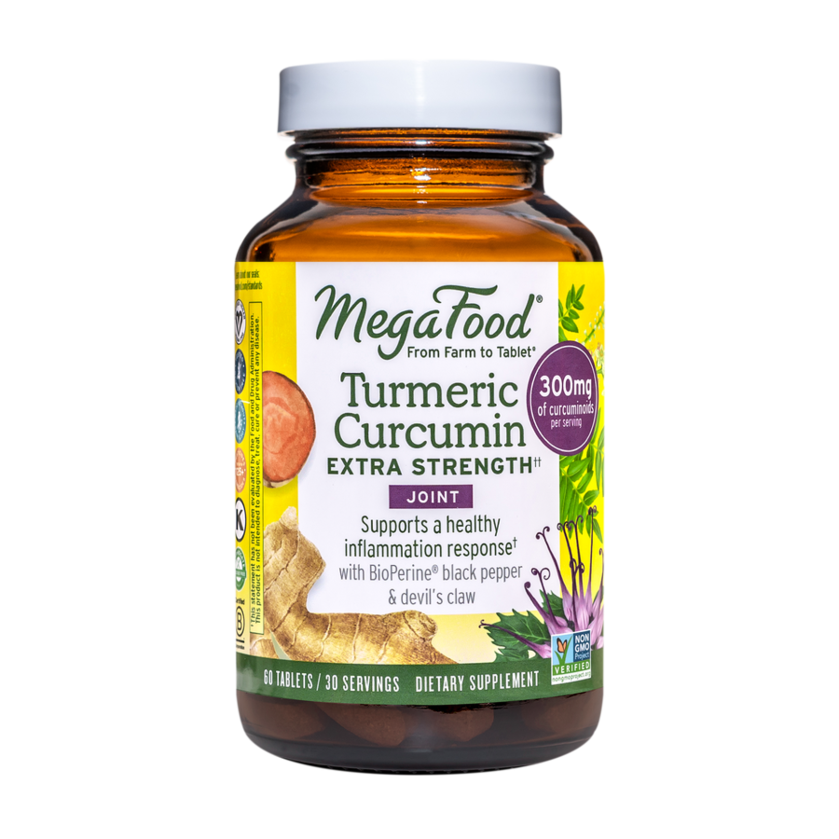 Megafood Megafood - Turmeric Strength For Joint Tablets - 60 Tablets