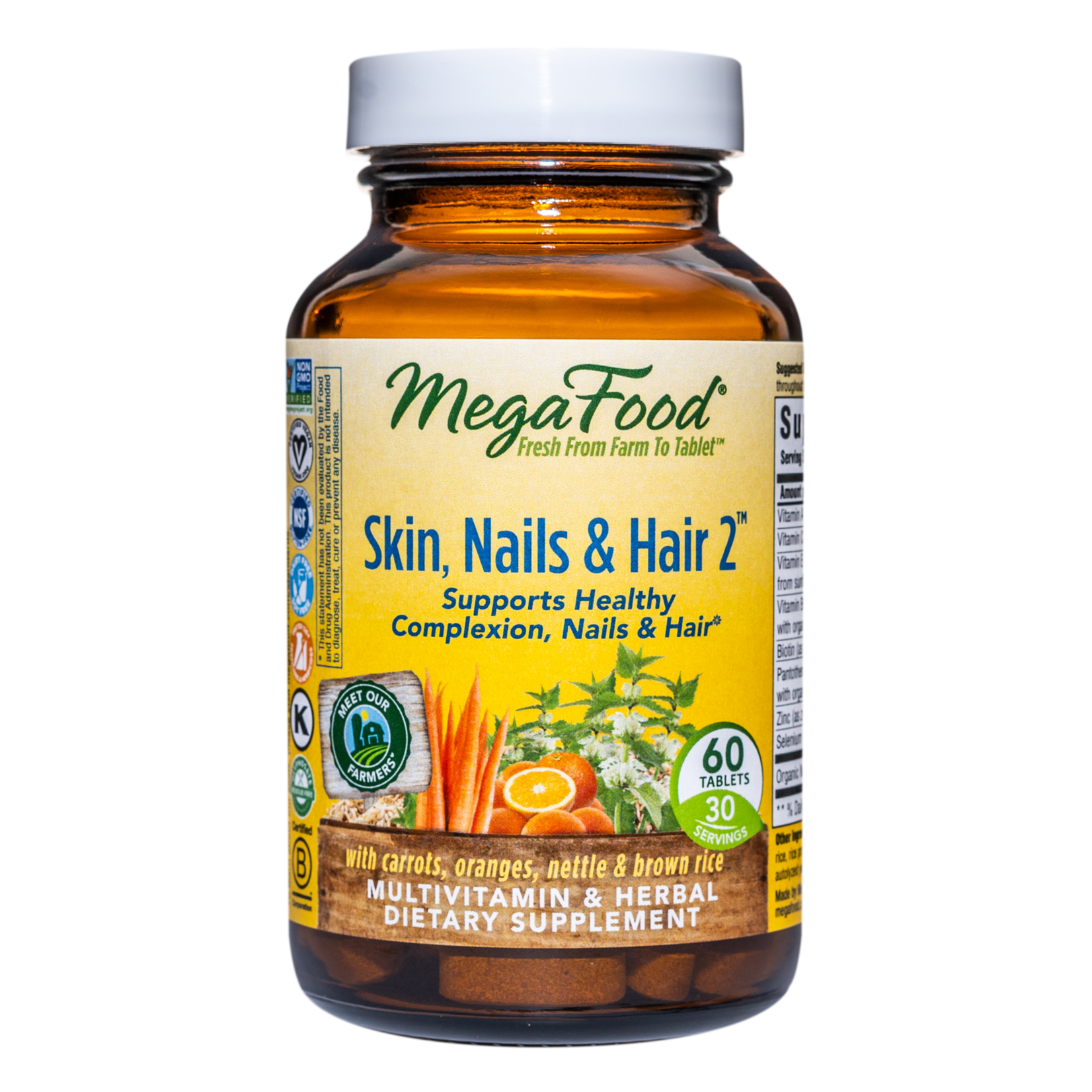 Megafood Megafood - Skin Nails & Hair 2 - 60 Tablets