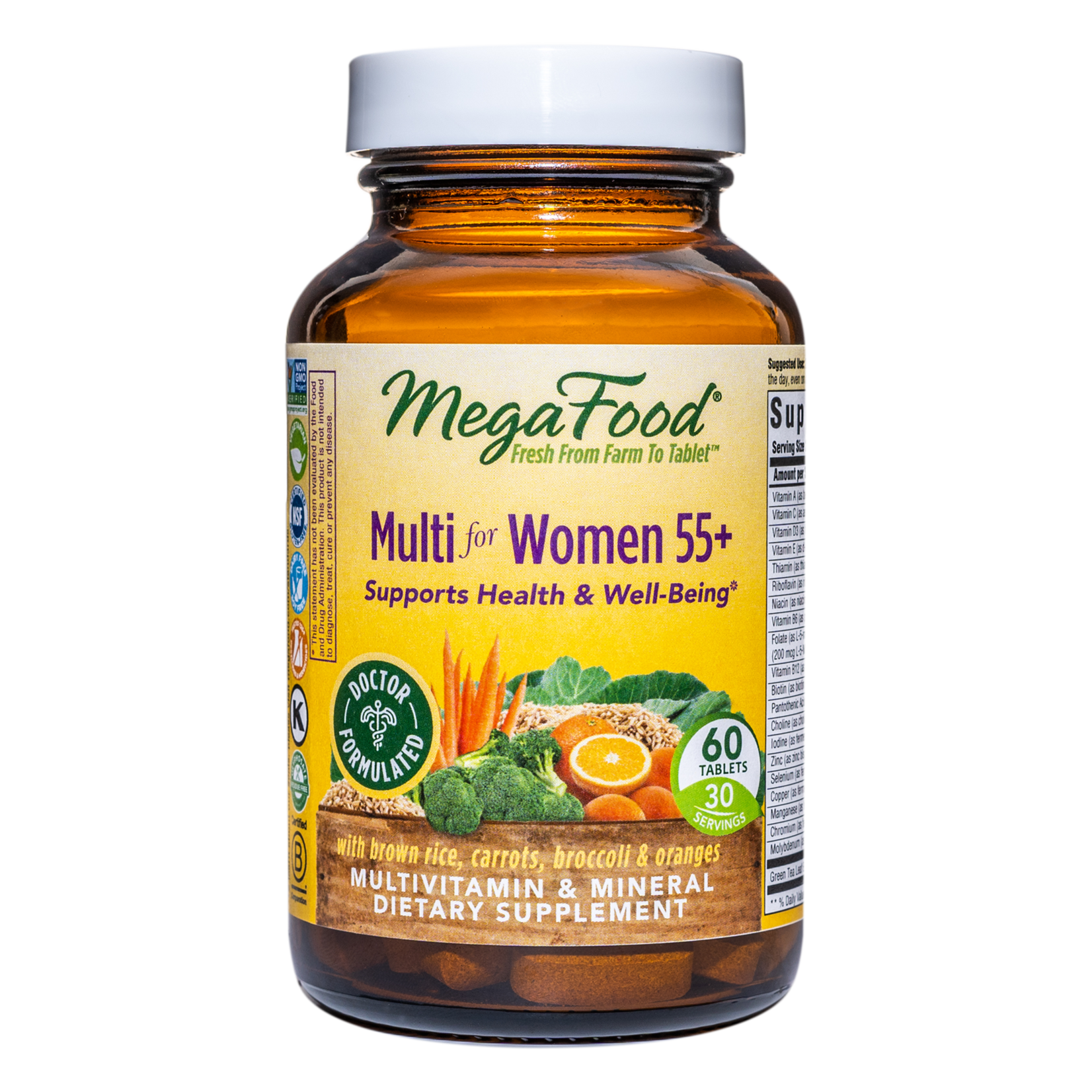 Megafood Megafood - Multi For Women Over 55+ - 60 Tablets