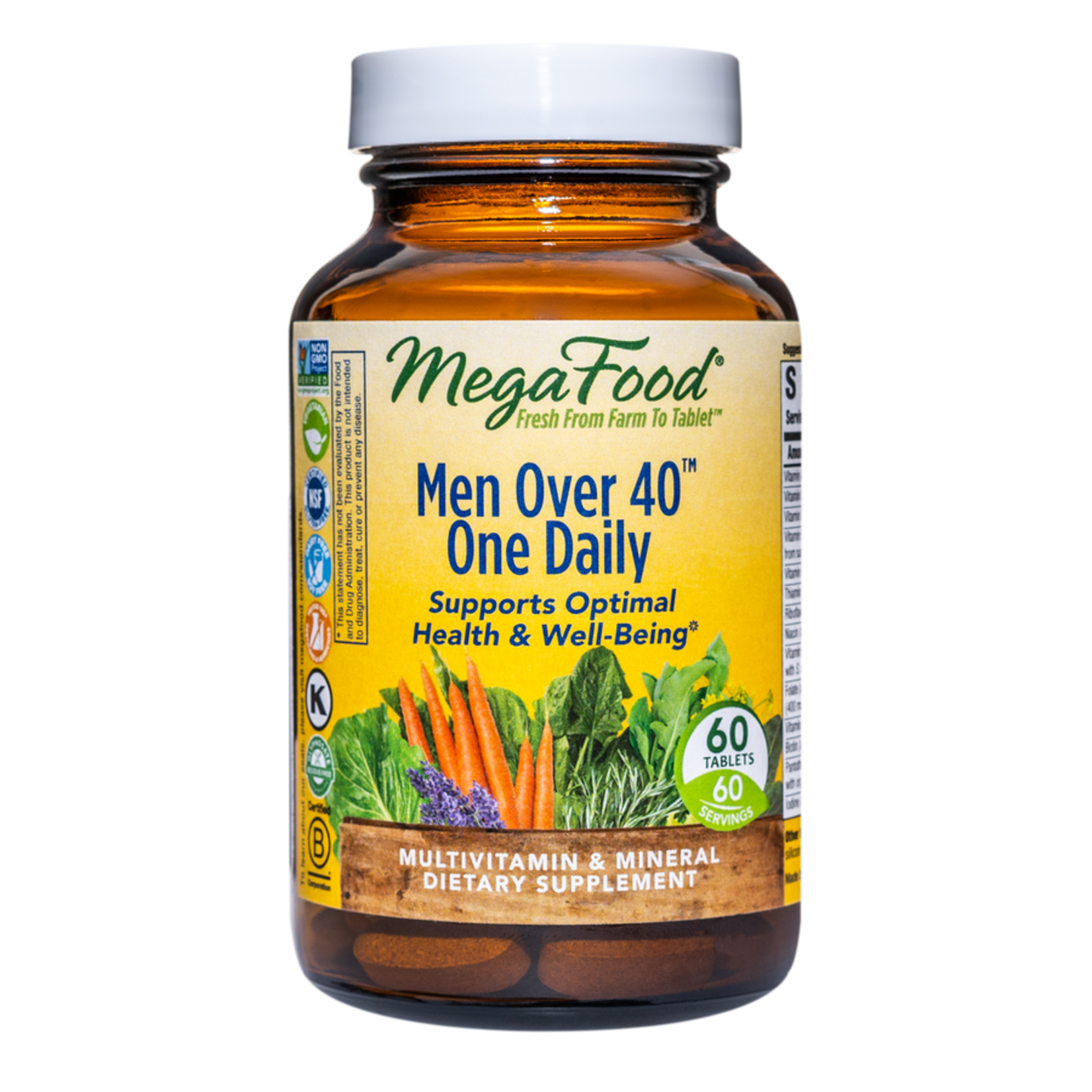 Megafood Megafood - Men Over 40 One Daily - 60 Tablets