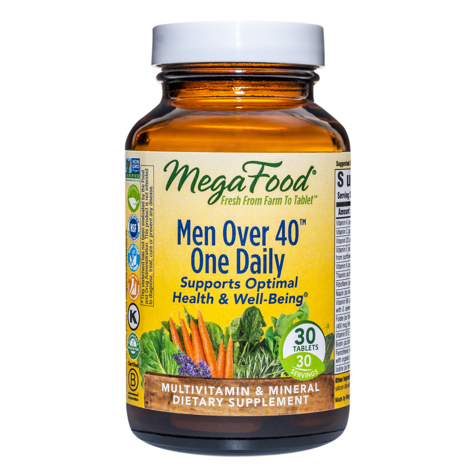 Megafood Megafood - Men Over 40 One Daily - 30 Tablets