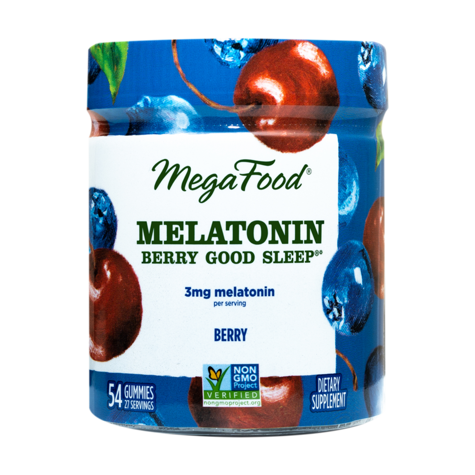 Megafood Megafood - Melatonin Gummies 3 mg Berry - 54 Gummies