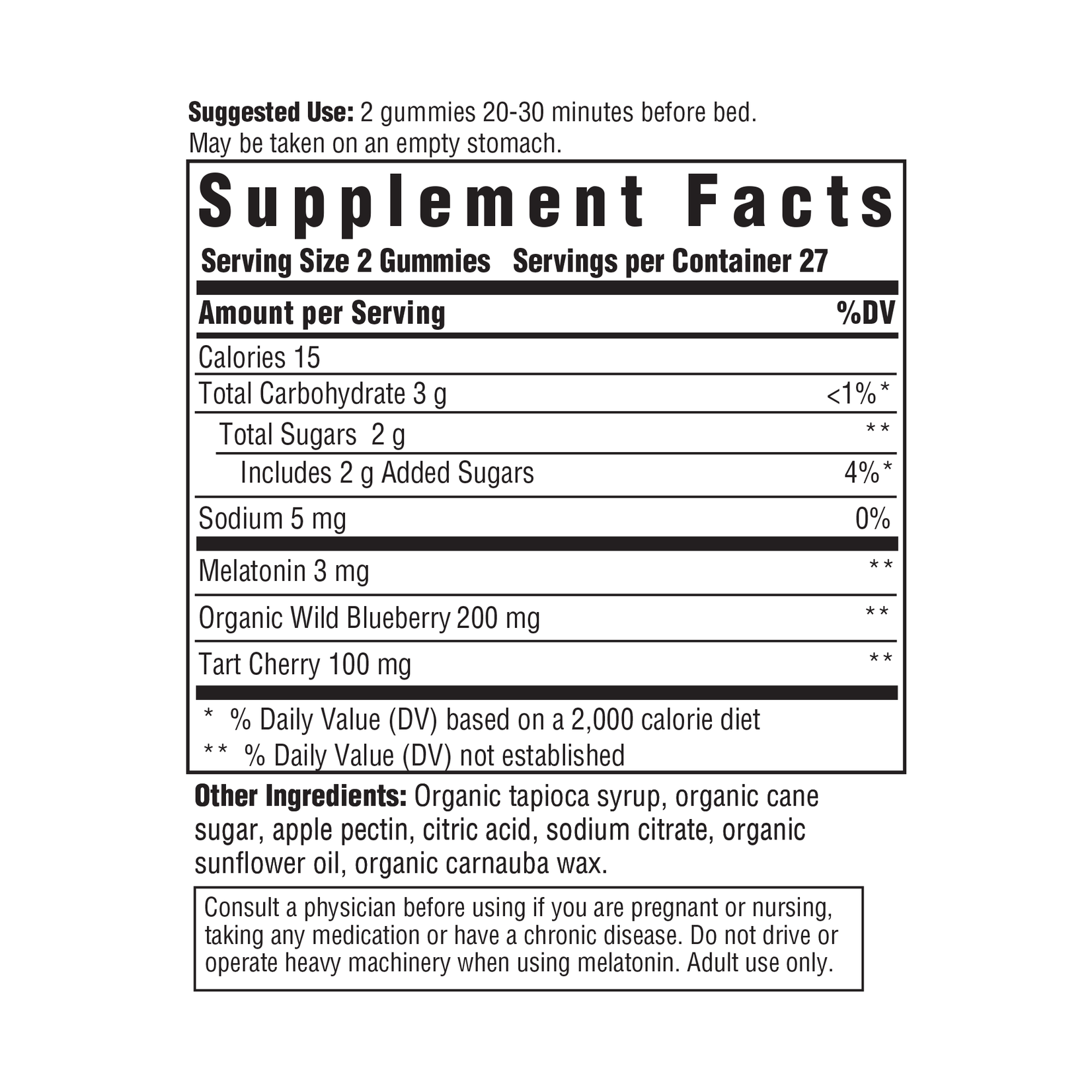 Megafood Megafood - Melatonin Gummies 3 mg Berry - 54 Gummies