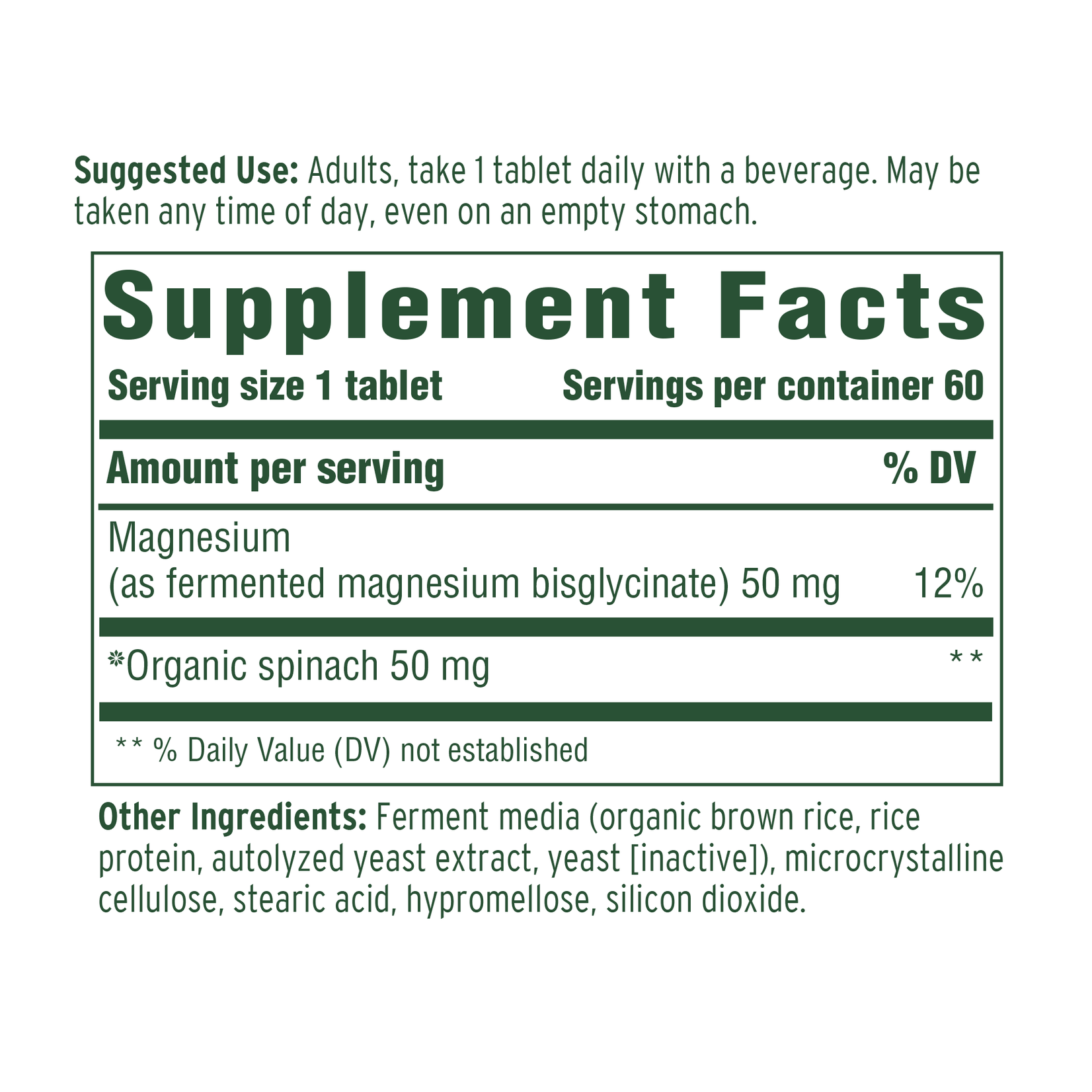 Megafood Megafood - Magnesium - 60 Tablets