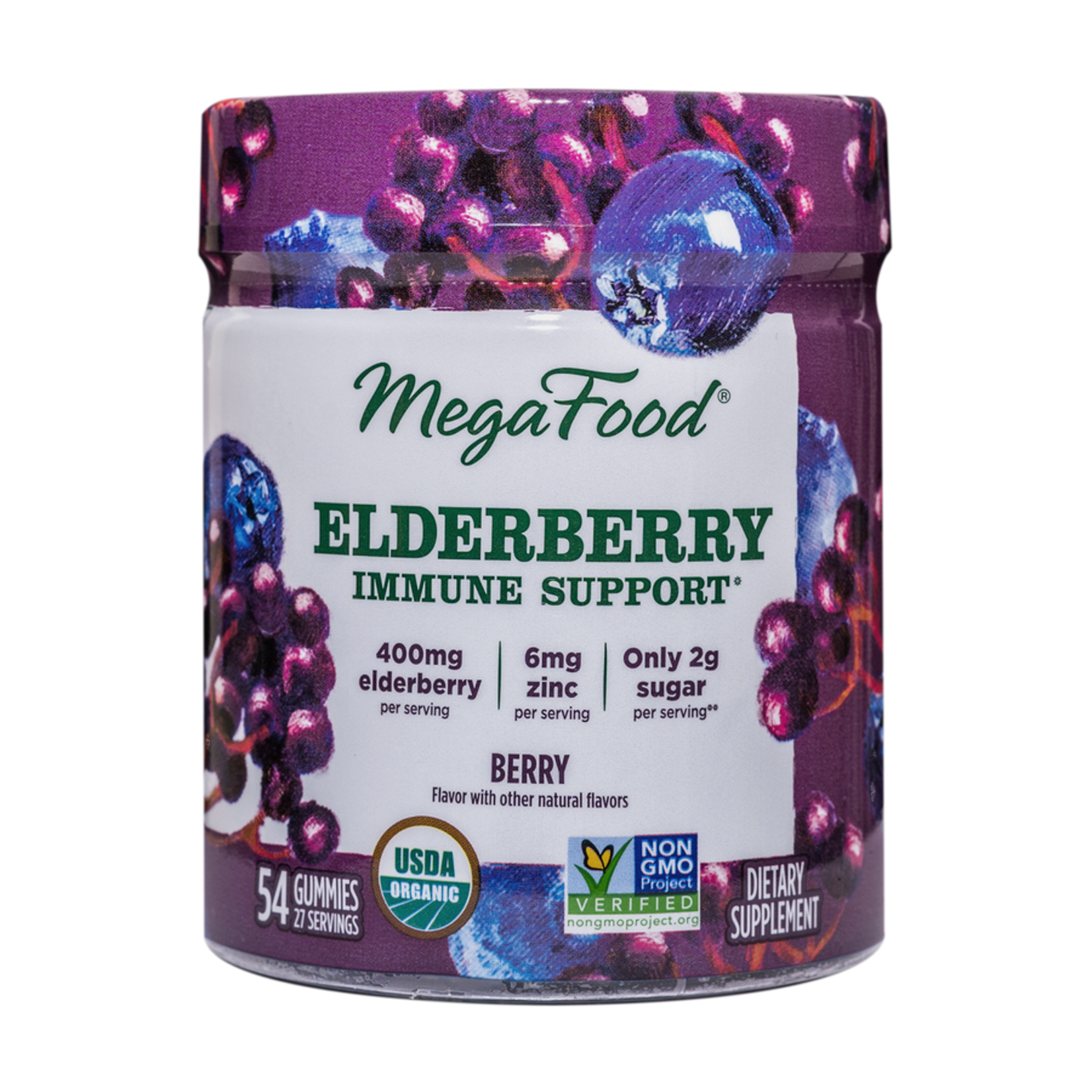 Megafood Megafood - Elderberry Gummy - 54 Gummies