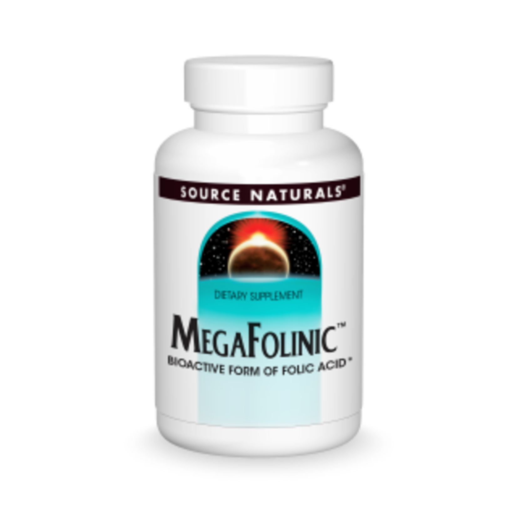 Source Naturals Source Naturals - Megafolinic Acid - 120 Tablets