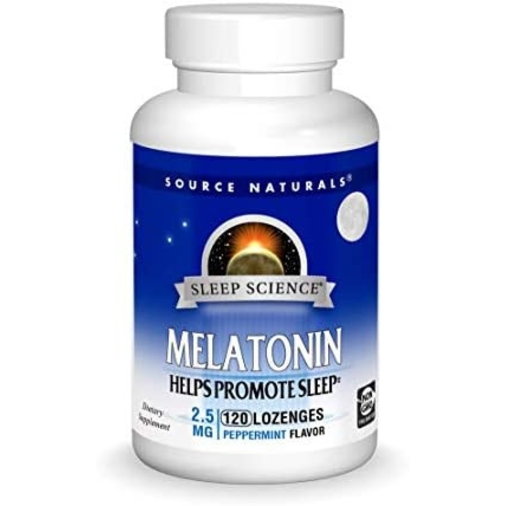 Source Naturals Source Naturals - Melatonin 2.5mg Pmint - 120 Lozenges