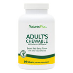 Natures Plus Adult Chewable Multi Red Fruit - 60 Chewables