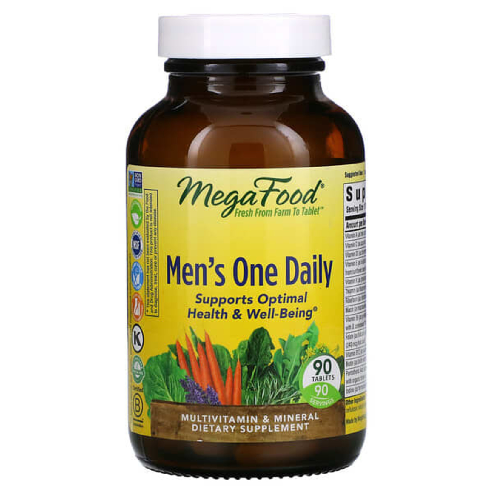 Megafood Megafood - Men's One Daily  - 90 Tablets