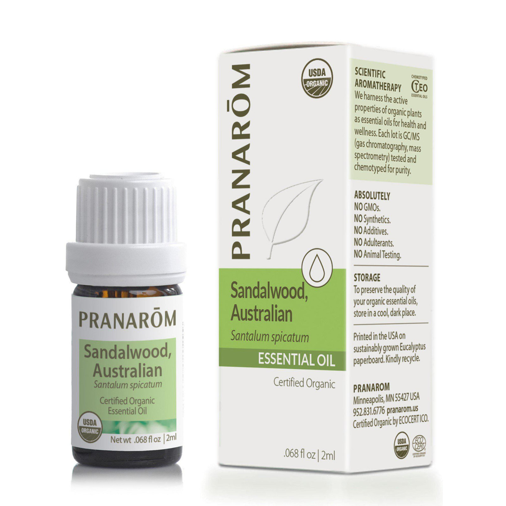 Pranarom Pranarom - Sandalwood Australian - 2 ML