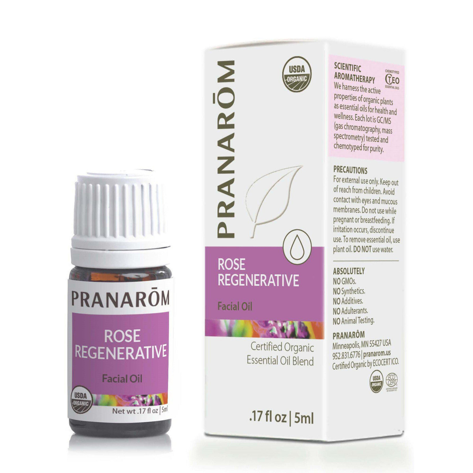 Pranarom Pranarom - Rose Regenerative Facial Oil - 5 ML