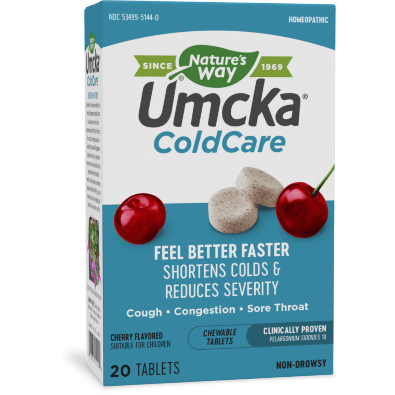 Natures Way Natures Way - Coldcare Cherry Chewable - 20 Tablets