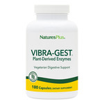 Natures Plus Vibra-Gest Plant Enzymes - 180 Veg Capsules