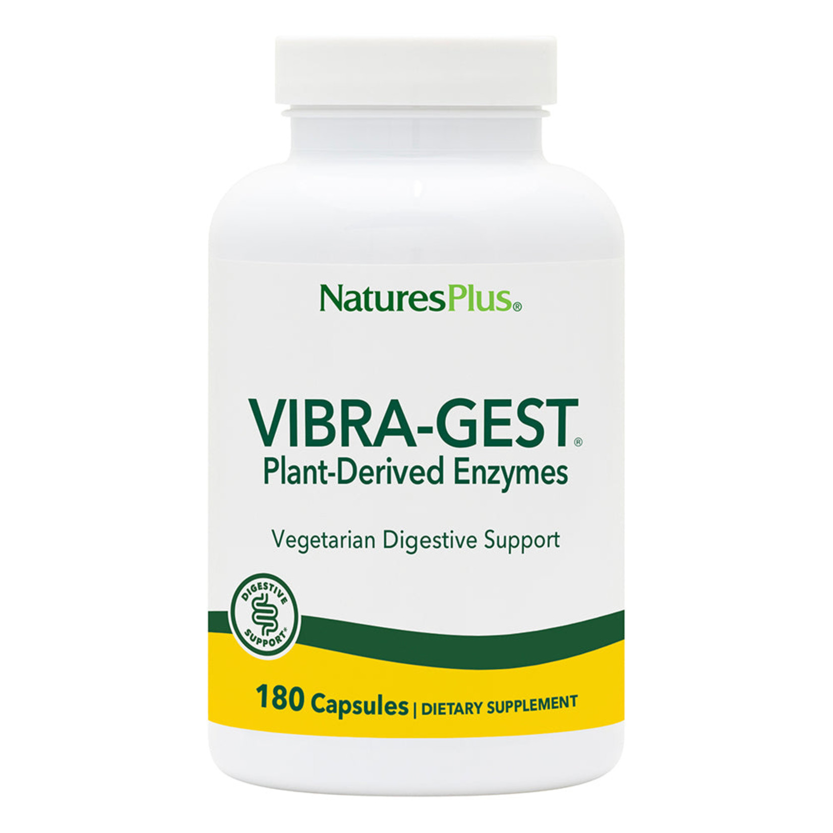 Natures Plus Natures Plus - Vibra-Gest Plant Enzymes - 180 Veg Capsules