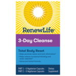 Renew Life 3 Day Cleanse Program Total Body Reset - 2-Part Kit