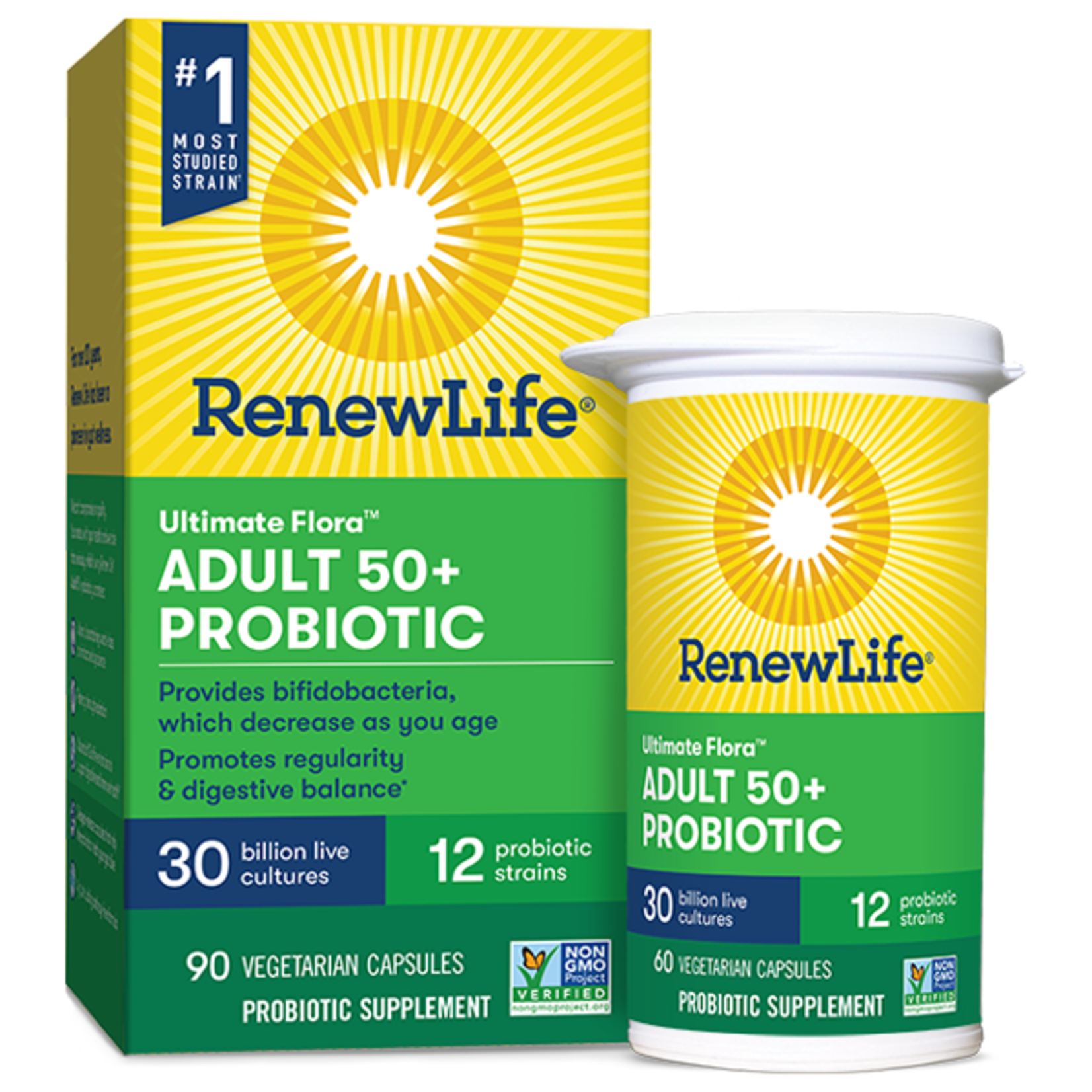Renew Life Renew Life - Adult 50+ Probiotic - 90 Capsules