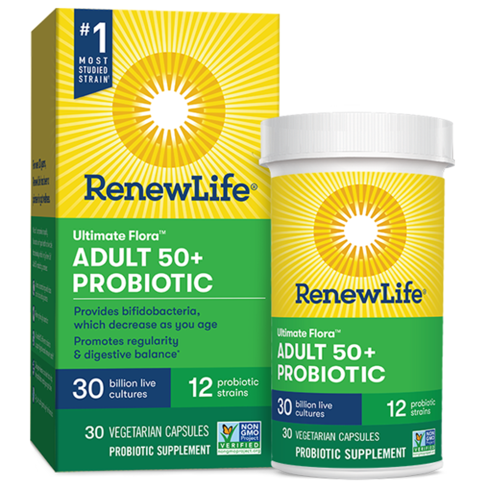 Renew Life Renew Life - Adult 50+ Probiotic 30B - 30 Capsules
