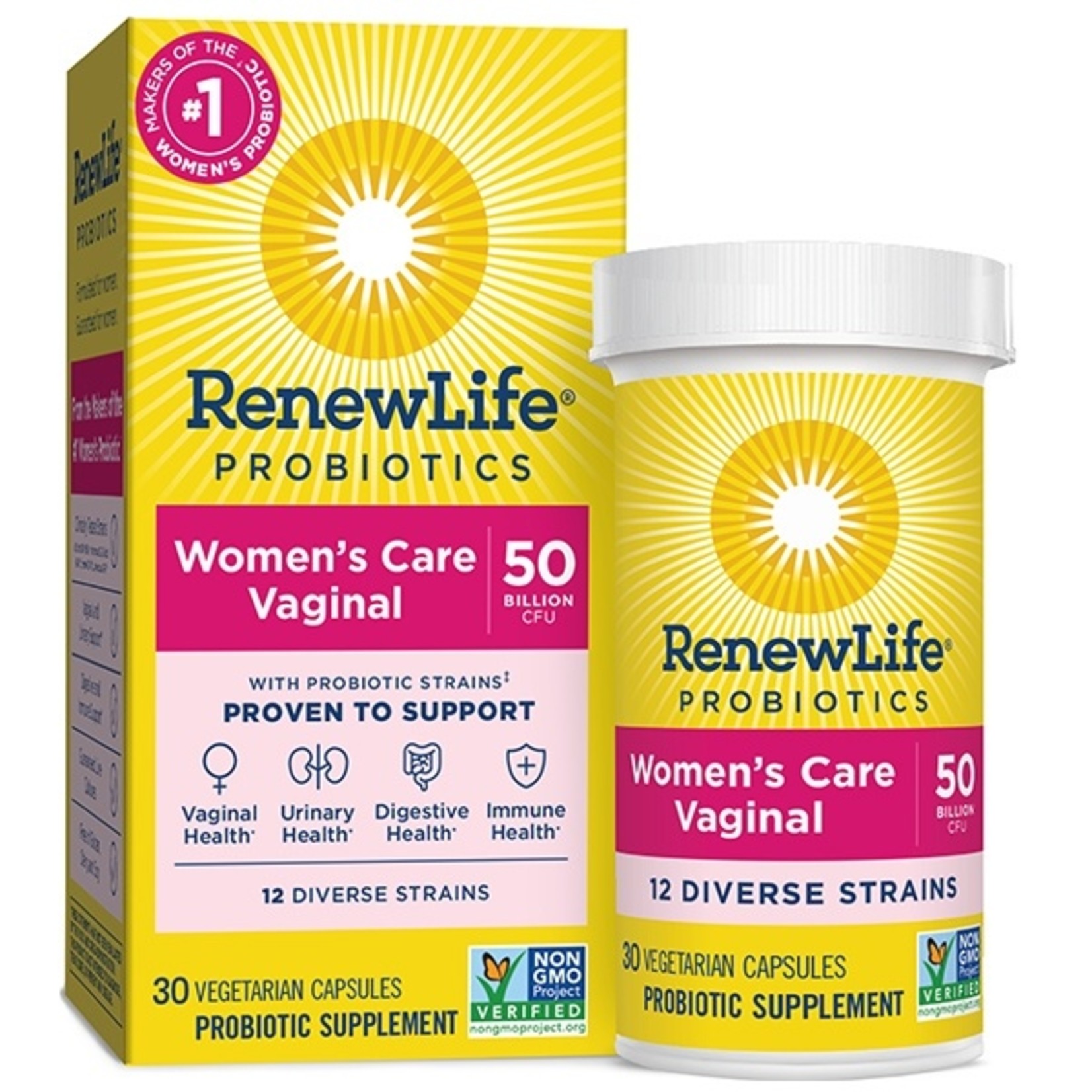 Renew Life Renew Life - Women's Care Probiotic 50B - 30 Capsules
