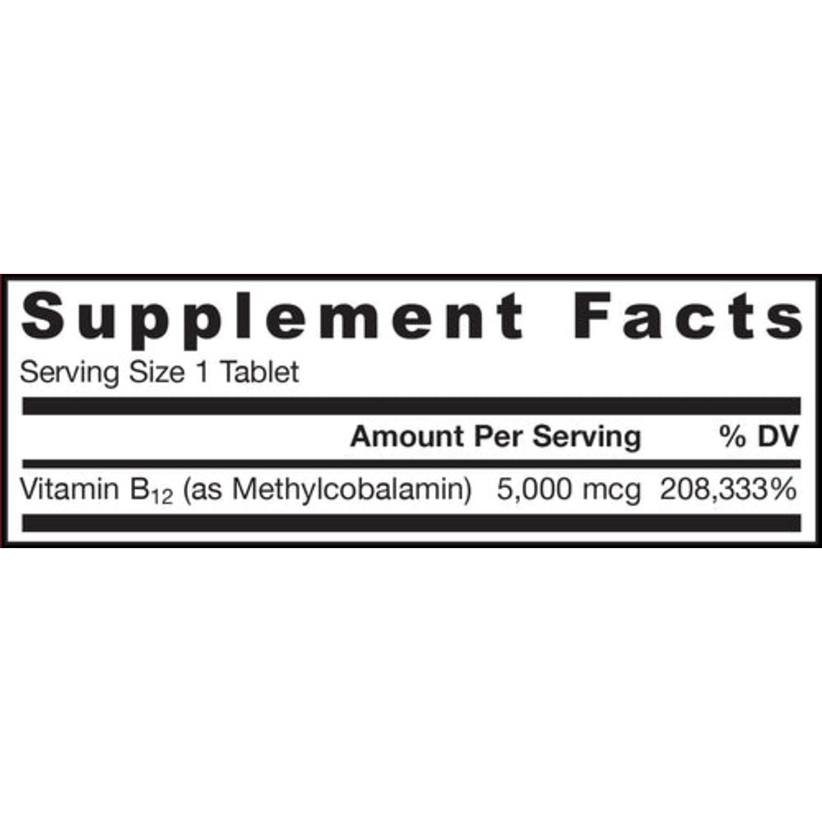 Jarrow Jarrow - Methyl B-12 5000 mcg Fruit - 60 Chew Tablets
