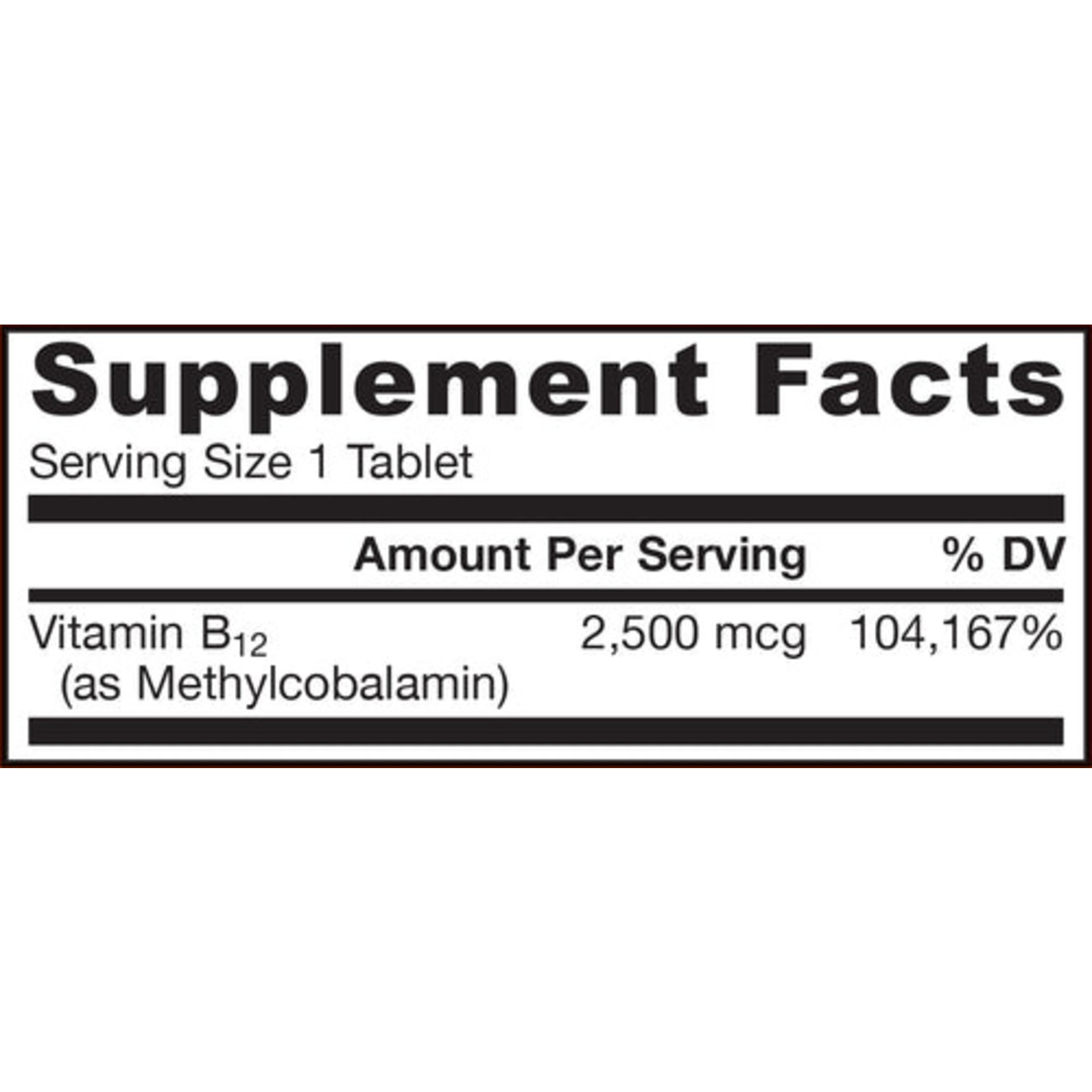 Jarrow Jarrow - Methyl B-12  2500 mcg Tropical - 100 Chew Tablets